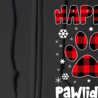 Happy Pawlidays Full Zip Hoodie