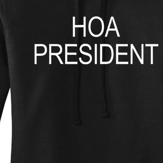 Hoa President Women's Pullover Hoodie