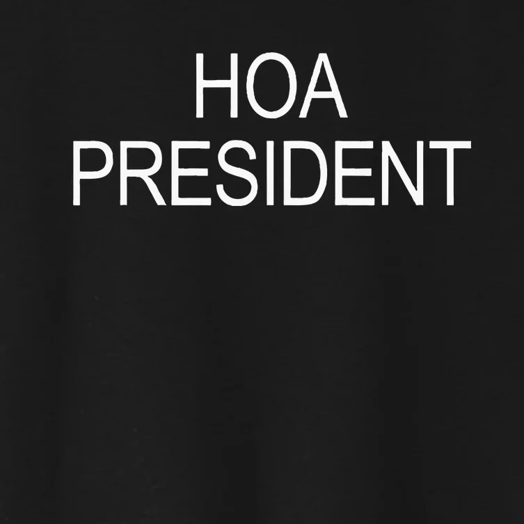 Hoa President Women's Crop Top Tee