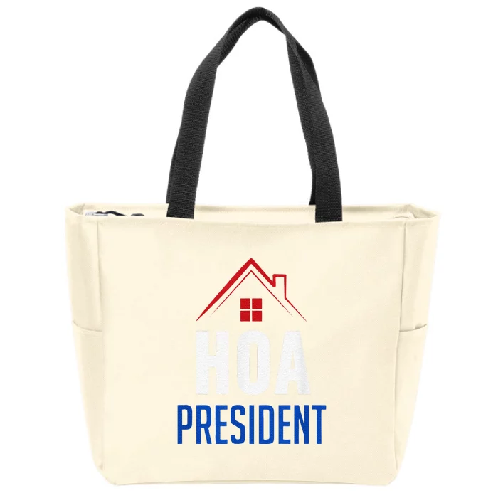 HOA President Zip Tote Bag