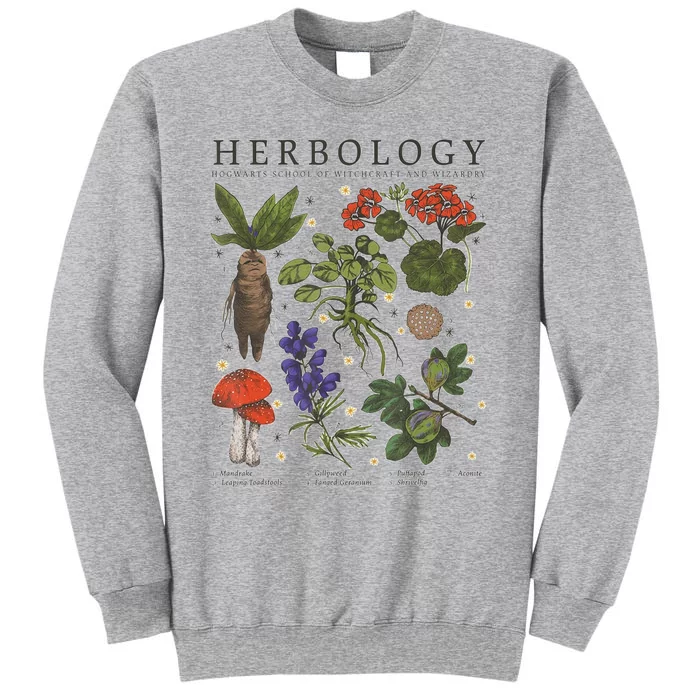 Herbology Plants Tall Sweatshirt