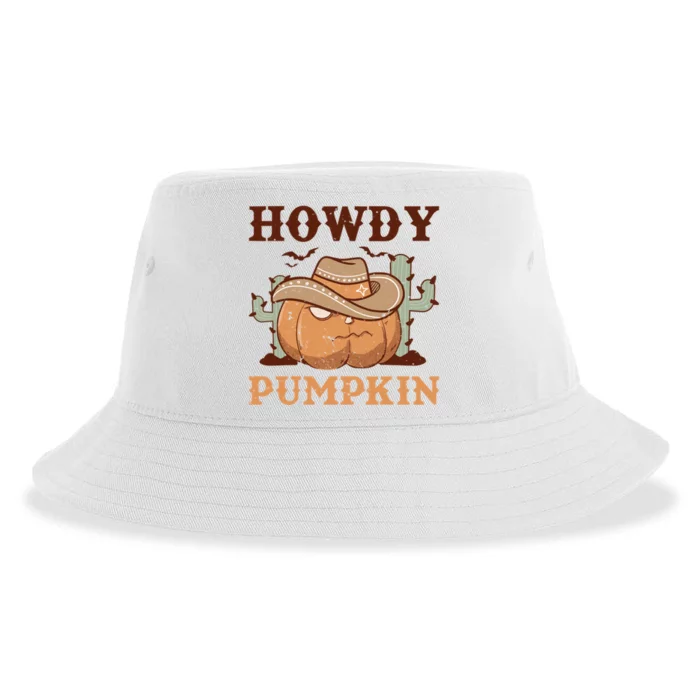 Howdy Pumpkin Sustainable Bucket Hat