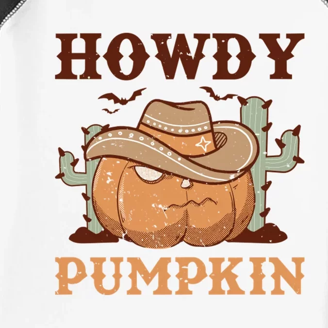 Howdy Pumpkin Infant Baby Jersey Bodysuit