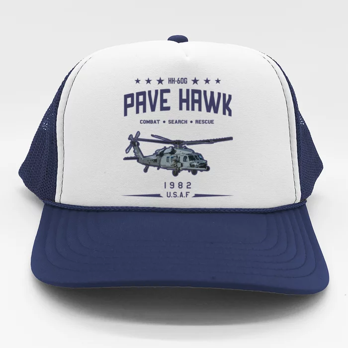 Hh60g Pavehawk Helicopter Trucker Hat