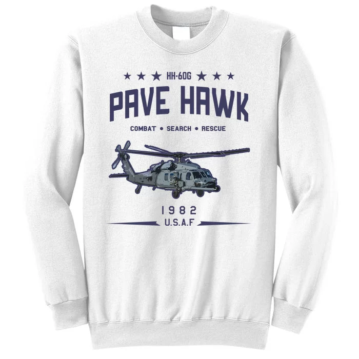 Hh60g Pavehawk Helicopter Sweatshirt