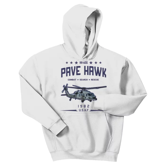 Hh60g Pavehawk Helicopter Kids Hoodie