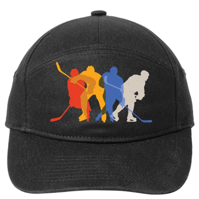 Hockey Players 7-Panel Snapback Hat