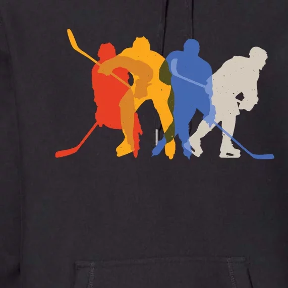 Hockey Players Premium Hoodie