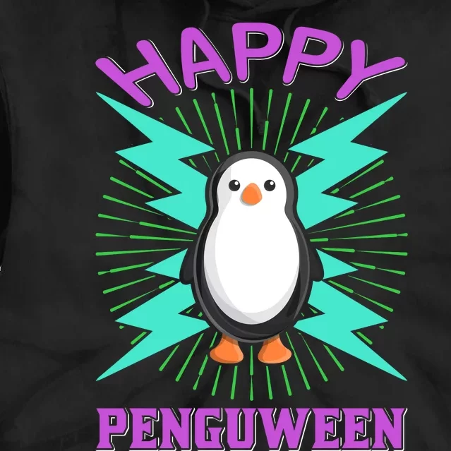 Happy Penguween Tie Dye Hoodie