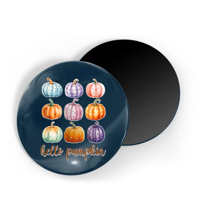 Hello Pumpkin Happy Halloween Magnet