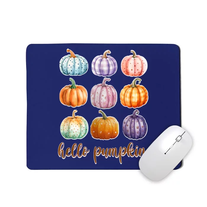 Hello Pumpkin Happy Halloween Mousepad