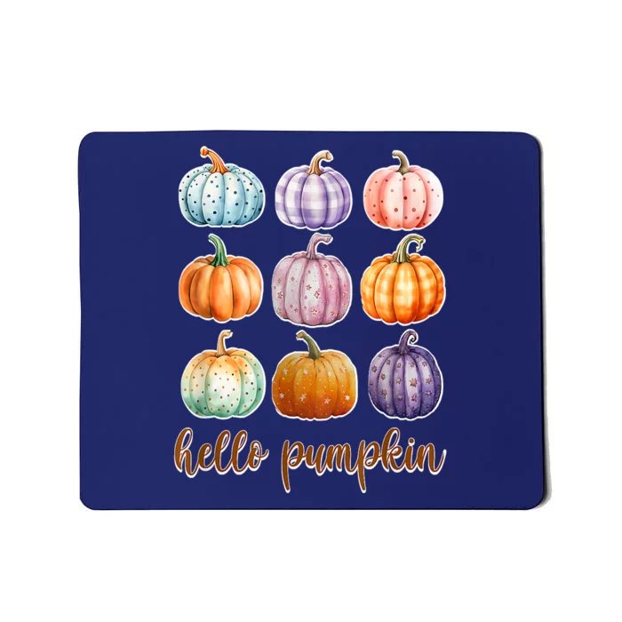 Hello Pumpkin Happy Halloween Mousepad