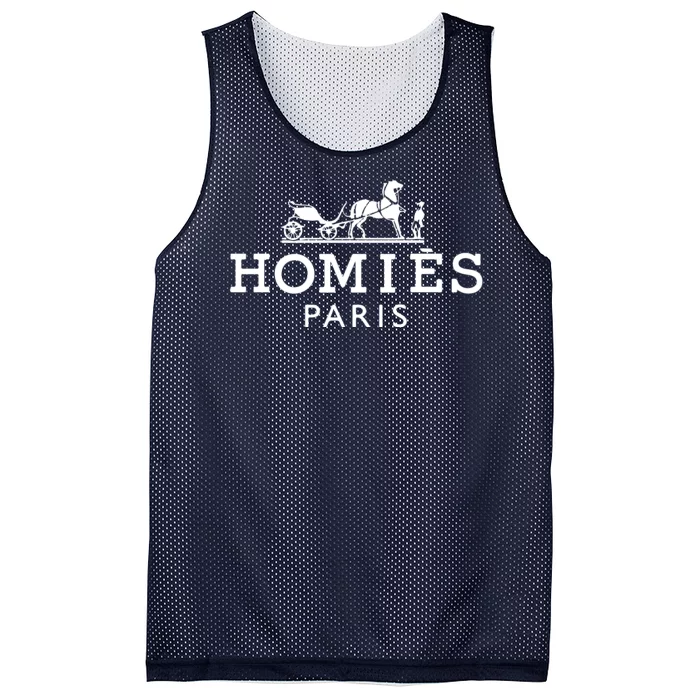 HOMIES PARIS Mesh Reversible Basketball Jersey Tank