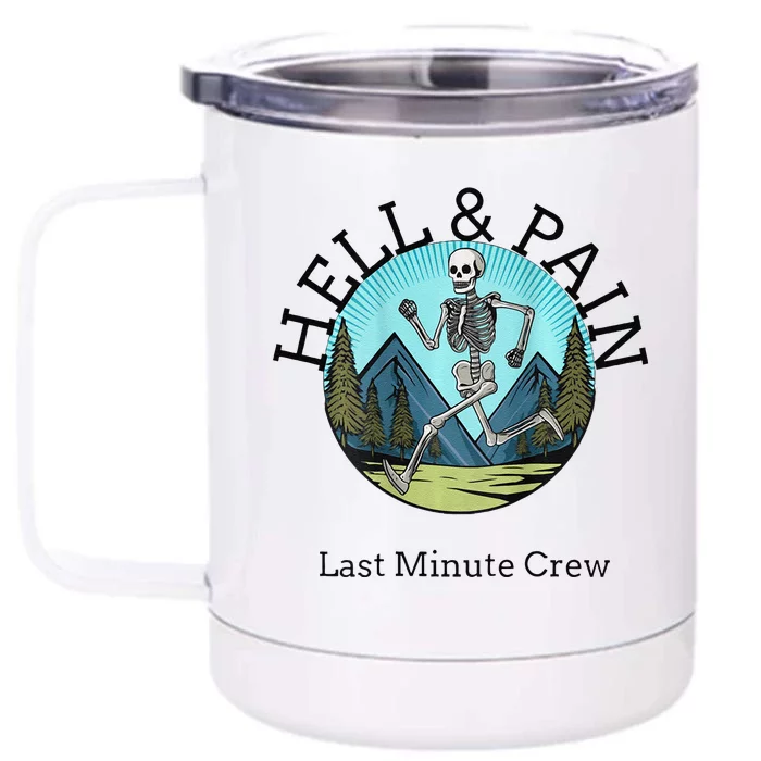 Hell & Pain Front & Back 12oz Stainless Steel Tumbler Cup