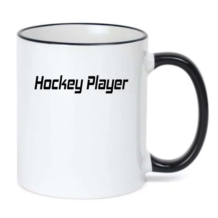 Hockey Player Black Color Changing Mug