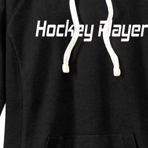 Hockey Player Women's Fleece Hoodie