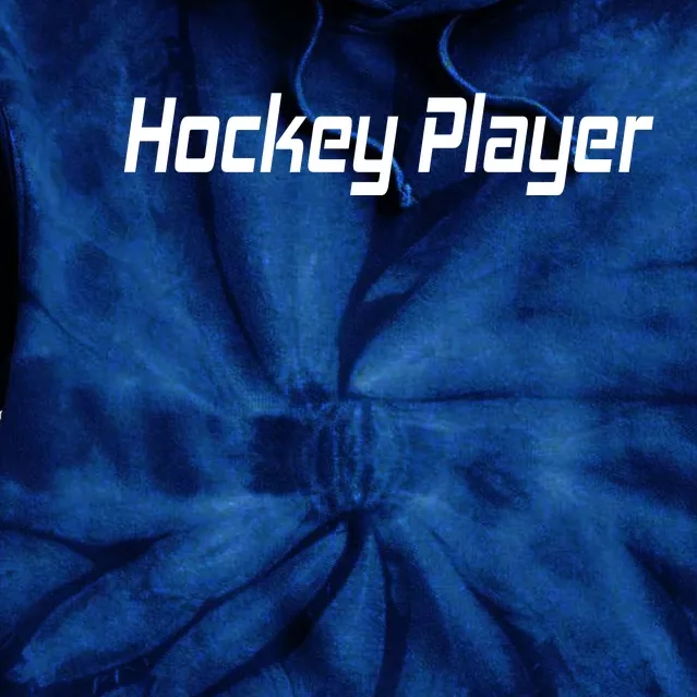 Hockey Player Tie Dye Hoodie