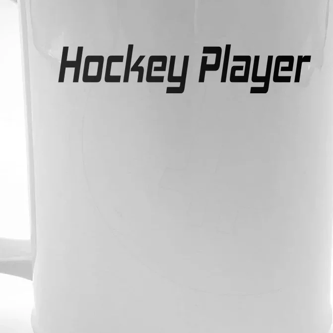 Hockey Player Front & Back Beer Stein