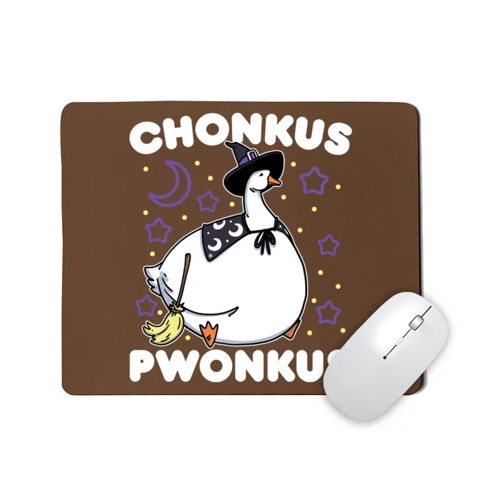 Honkus Ponkus Halloween Goose Meme Parody Chonkus Pwonkus Mousepad