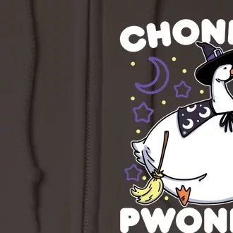 Honkus Ponkus Halloween Goose Meme Parody Chonkus Pwonkus Full Zip Hoodie