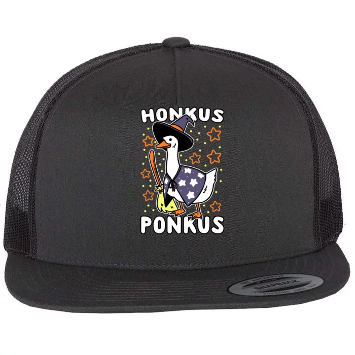 Honkus Ponkus Flat Bill Trucker Hat