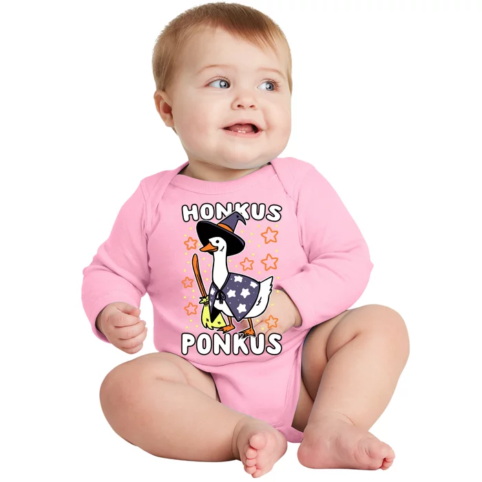 Honkus Ponkus Baby Long Sleeve Bodysuit