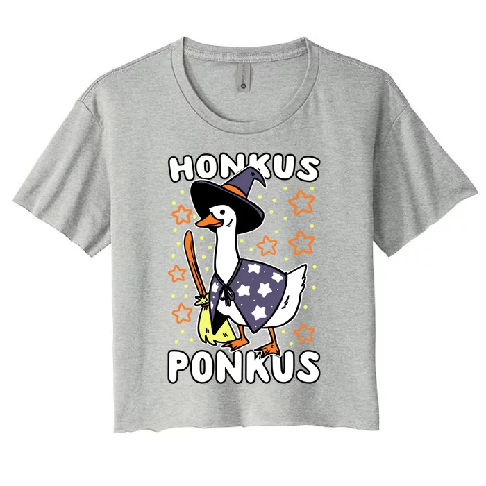 Honkus Ponkus Women's Crop Top Tee