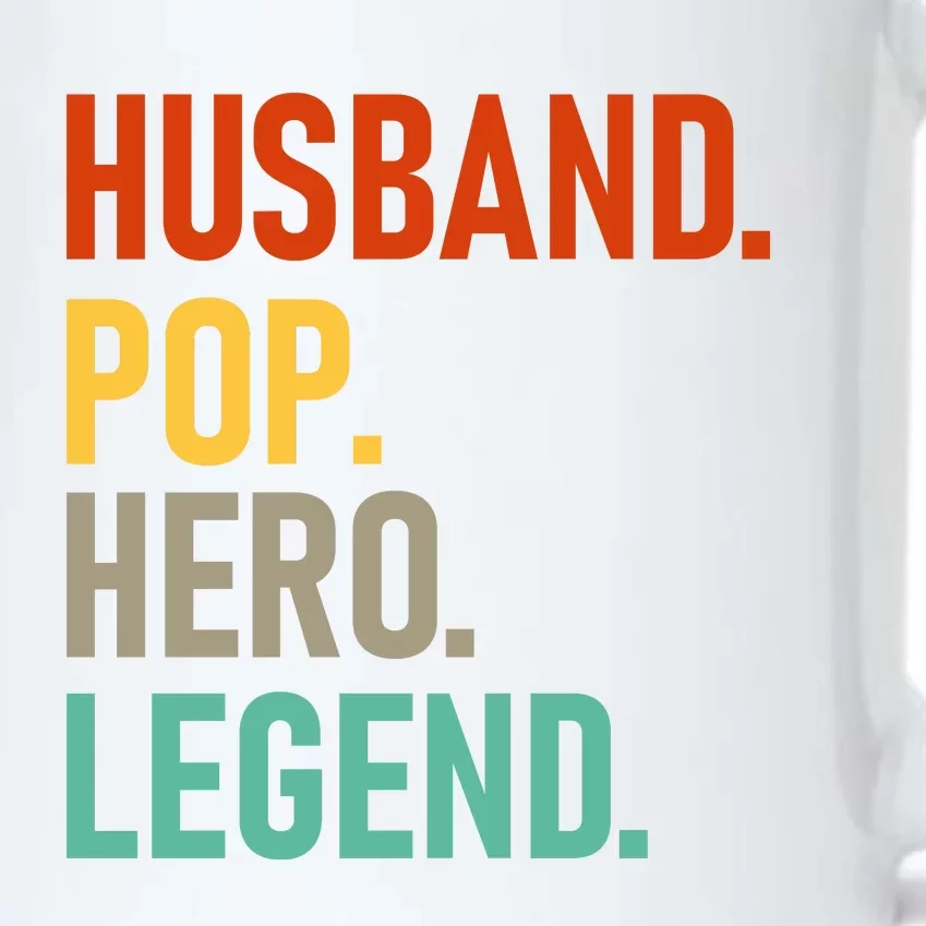 Husband Pop Hero Legend Black Color Changing Mug