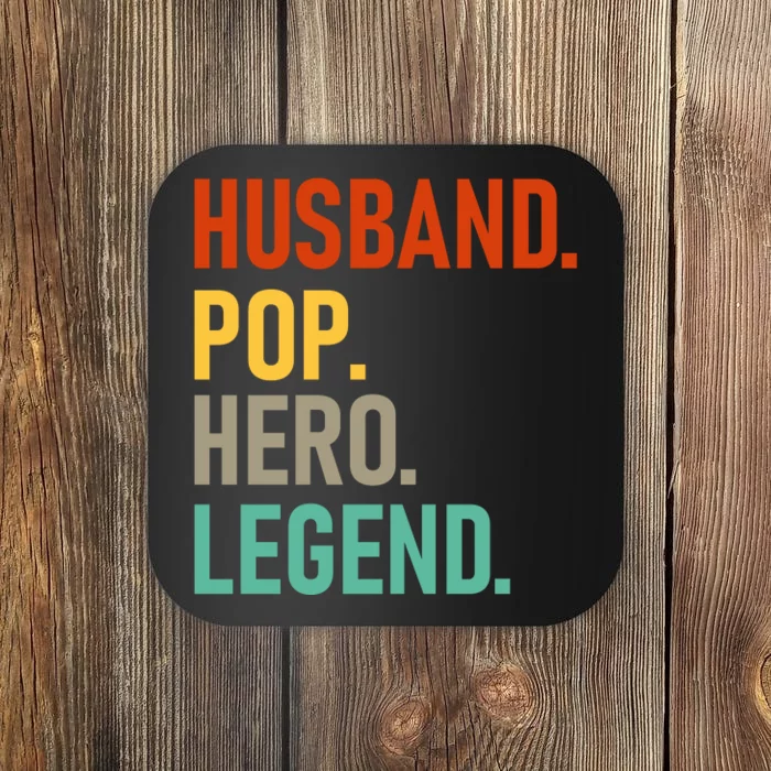 Husband Pop Hero Legend Coaster