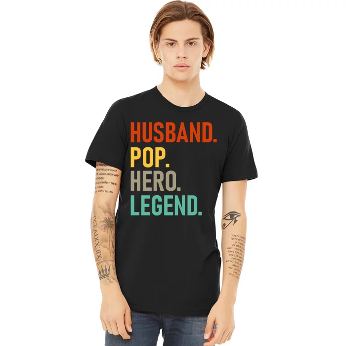 Husband Pop Hero Legend Premium T-Shirt