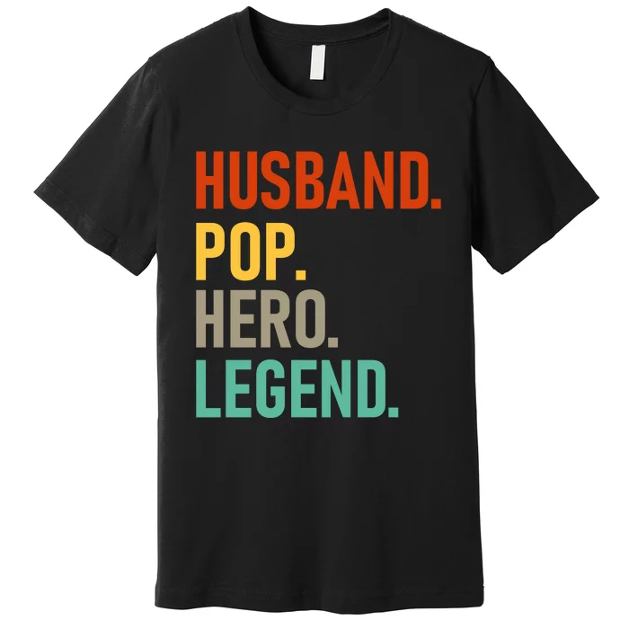 Husband Pop Hero Legend Premium T-Shirt