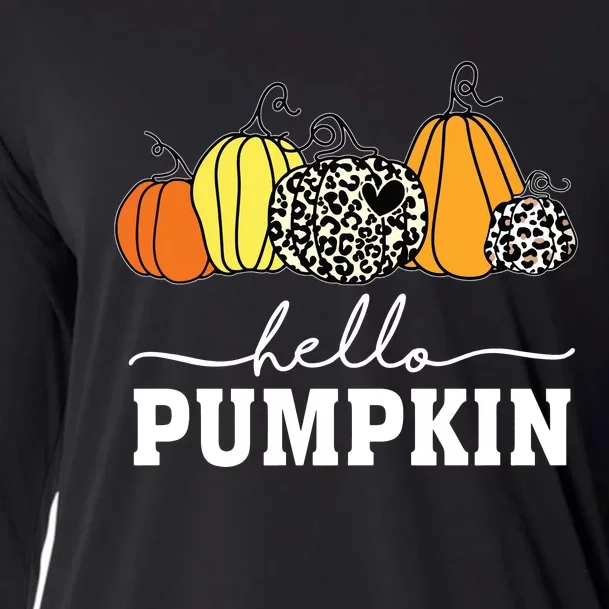 Hello Pumpkin Cooling Performance Long Sleeve Crew