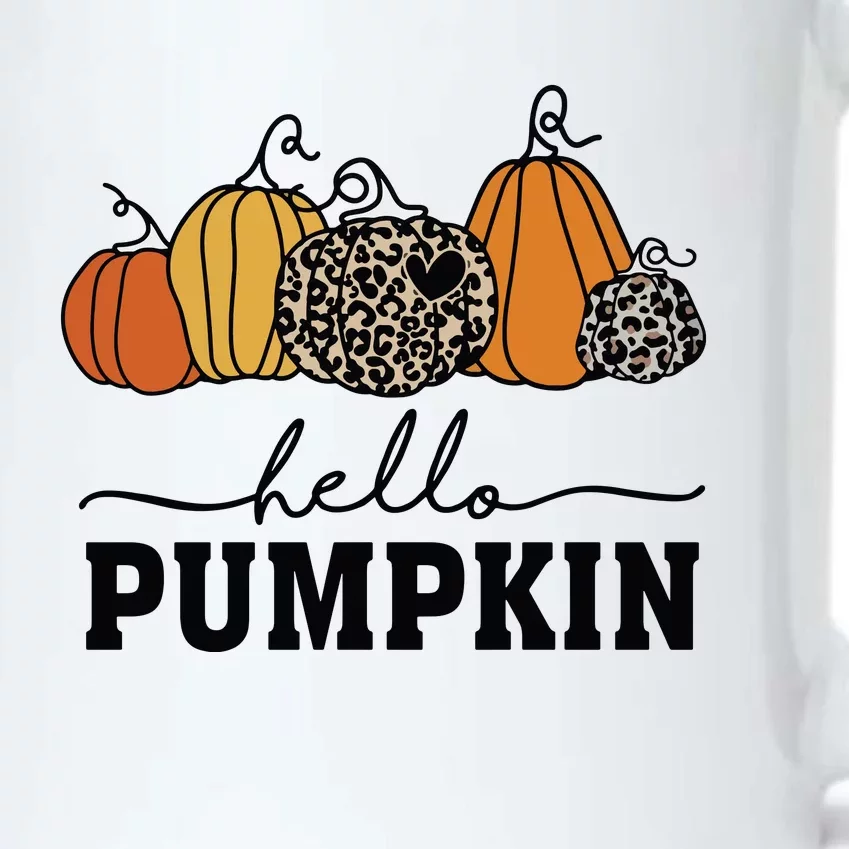 Hello Pumpkin Black Color Changing Mug