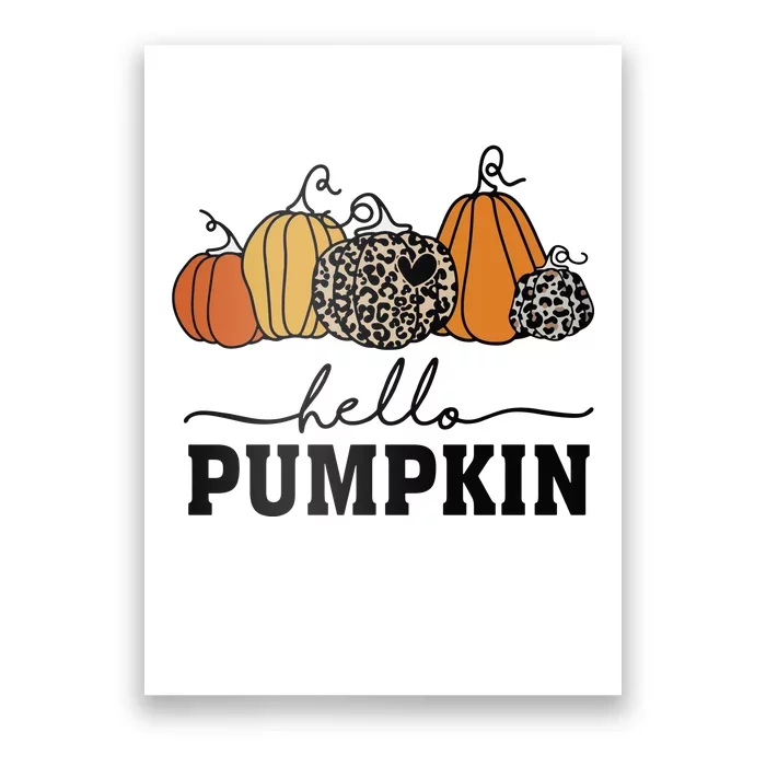 Hello Pumpkin Poster