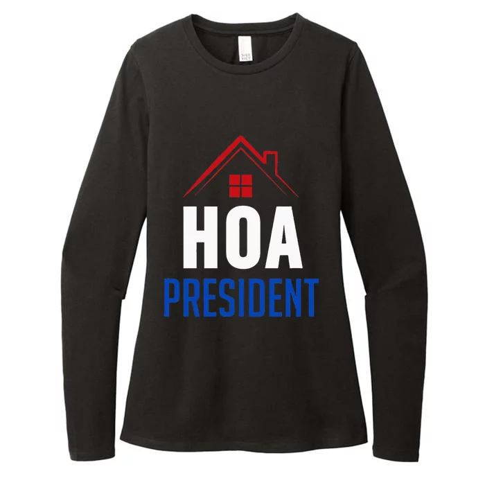 Hoa President Womens CVC Long Sleeve Shirt