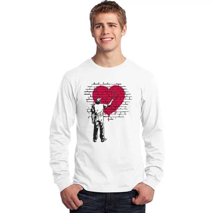 Heart Painter Long Sleeve Shirt