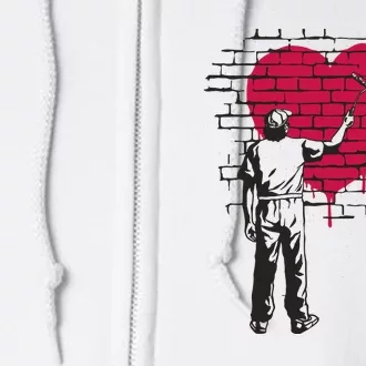 Heart Painter Full Zip Hoodie