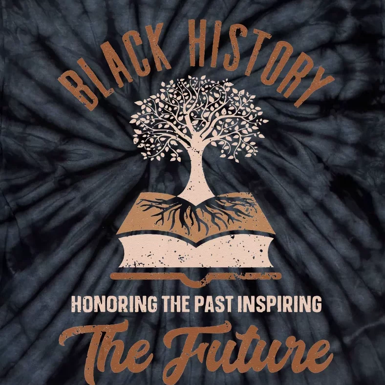 Honoring Past Inspiring Future  Black History Month Tie-Dye T-Shirt