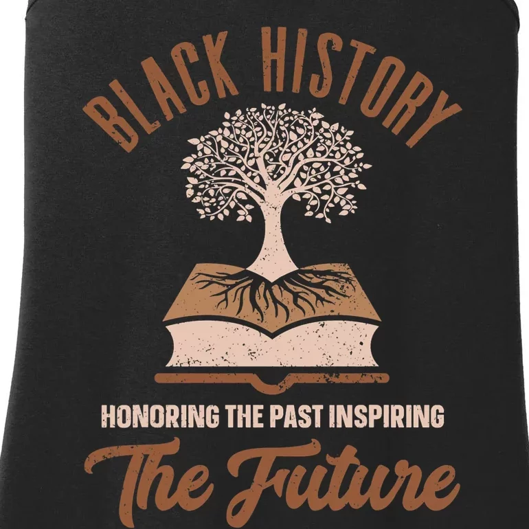 Honoring Past Inspiring Future Women Black History Month Ladies Essential Tank