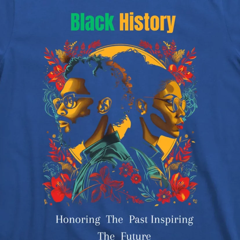 Honoring Past Inspiring Future Black History Month African Cute Gift T-Shirt