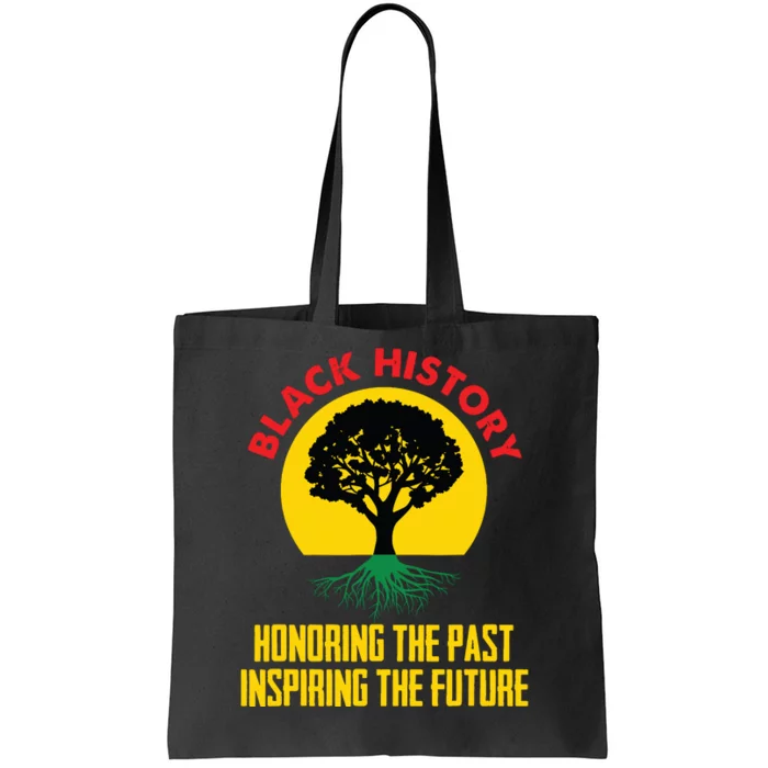 Honoring Past Inspiring Future Black History Month Tote Bag