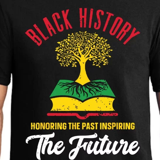 Honoring Past Inspiring Future Women Black History Month Pajama Set