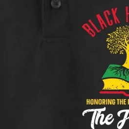 Honoring Past Inspiring Future Women Black History Month Dry Zone Grid Performance Polo