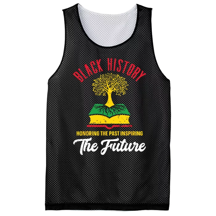 Honoring Past Inspiring Future Women Black History Month Mesh Reversible Basketball Jersey Tank