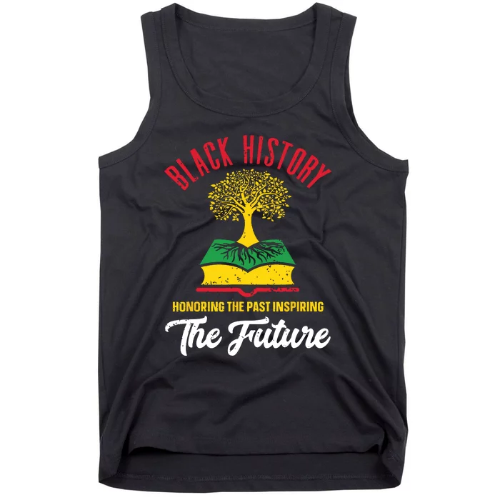 Honoring Past Inspiring Future Women Black History Month Tank Top