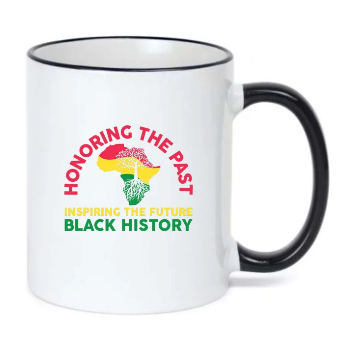 Honoring Past Inspiring Future Women Black History Month Black Color Changing Mug