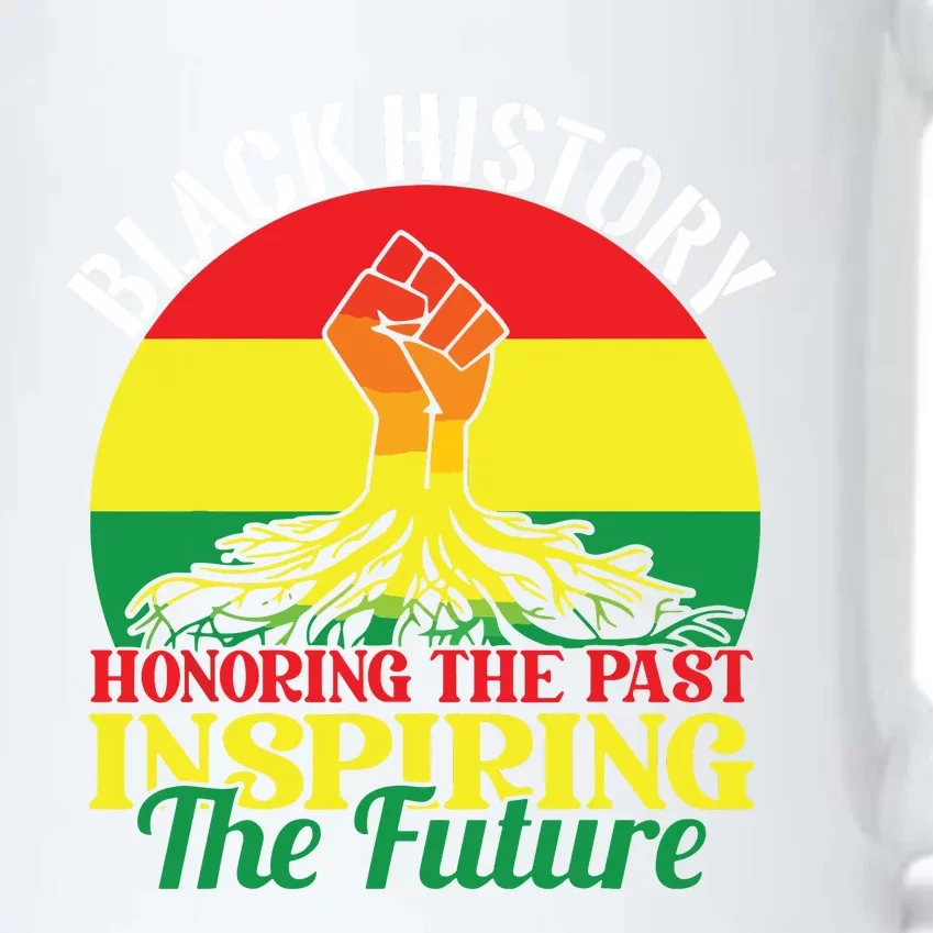 Honoring Past Inspiring Future Black History Month Black Color Changing Mug