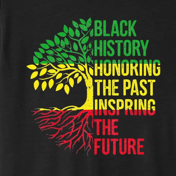 Honoring Past Inspiring Future Black History Month ChromaSoft Performance T-Shirt