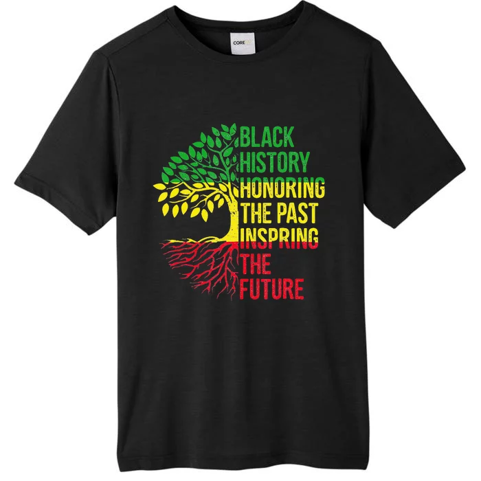 Honoring Past Inspiring Future Black History Month ChromaSoft Performance T-Shirt