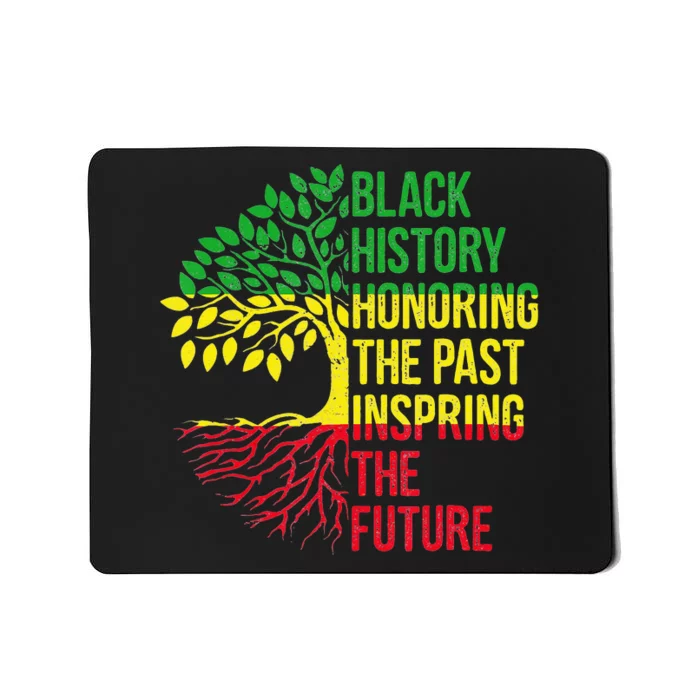 Honoring Past Inspiring Future Black History Month Mousepad